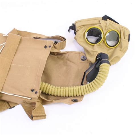 american ww1 gas mask ce box respirator and bag replica|ww1 reproduction gas mask.